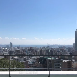 ガーデンからの海側の景色