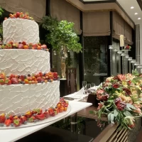 高砂とケーキ
