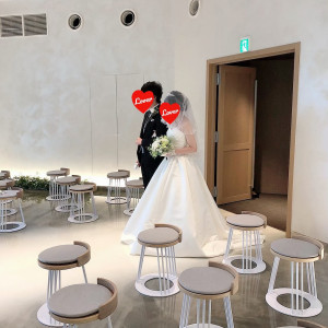 バージンロード|617647さんの小さな結婚式 仙台店の写真(1582998)