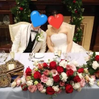 メインテーブル装花