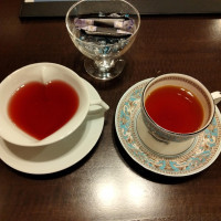 受付時にいただいたお飲み物でとても可愛いカップでした！