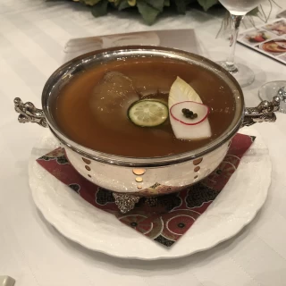 試食フカヒレスープ！