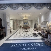 挙式会場から披露宴会場までの途中