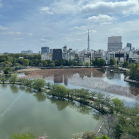 披露宴会場からの眺め