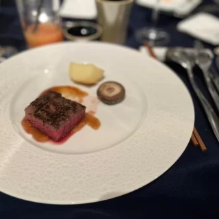 国産牛の炭火焼