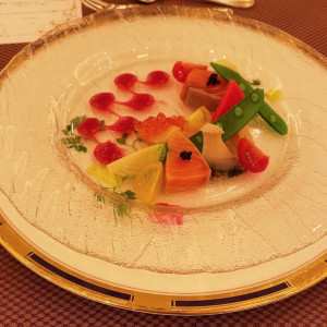 サーモン帆立も美味しいですし、野菜も美味しいです|618705さんのシェラトン都ホテル大阪の写真(1474208)
