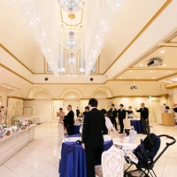 広々した披露宴会場