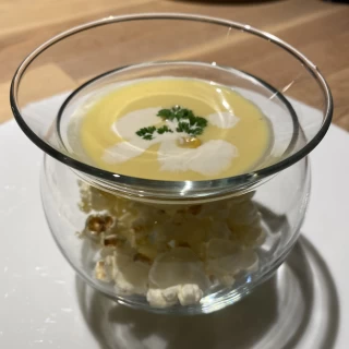 とうもろこしのスープ