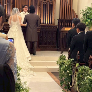 新郎新婦誓い