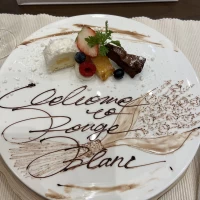 試食のデザート