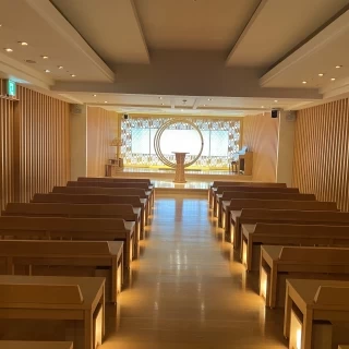 和婚チャペルです。和モダンな雰囲気です。