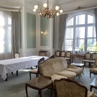 家族の待合室として利用できる部屋です。