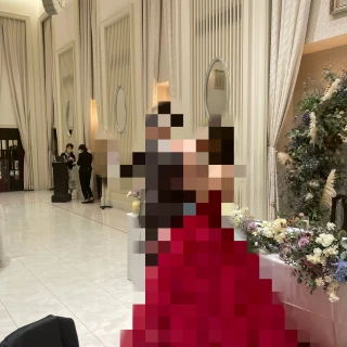 披露宴会場の雰囲気