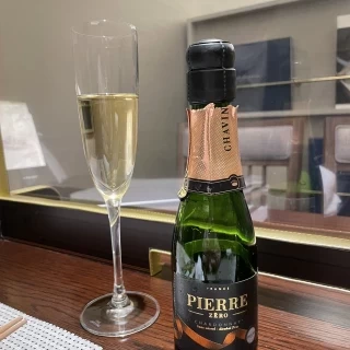 乾杯酒（ノンアルコール）をご用意いただきました。