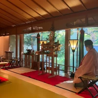 挙式会場に設置された神棚