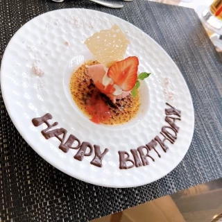 サプライズしてくれました。