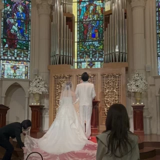 後ろから見た写真