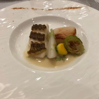 魚料理です。量もちょうどよかったです。