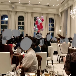 披露宴会場内です。