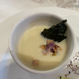 スープ。とてもおいしかったです