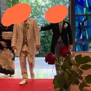 新郎のセレモニー。