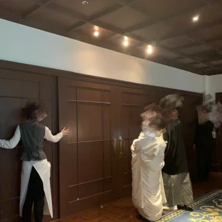 再入場前