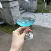 ガーデンで乾杯