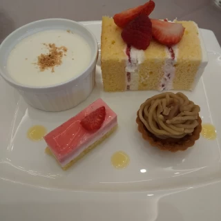 品数が多いデザート