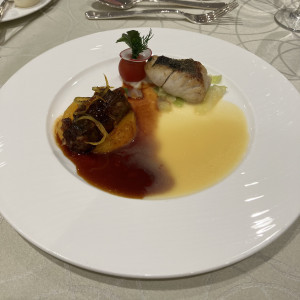 魚料理(鰻とスズキ)|620306さんのANAクラウンプラザホテルグランコート名古屋の写真(2057323)
