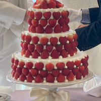苺いっぱいのケーキ