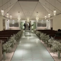 後ろから見たチャペル