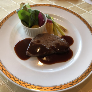 お肉料理　お肉がとても柔らかくて美味しかったです。|620454さんのグランドホテル浜松の写真(1523980)