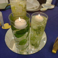 ゲストテーブル装花