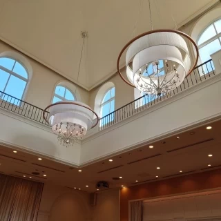 披露宴会場イタリア館の天井
