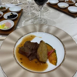 コース料理　肉