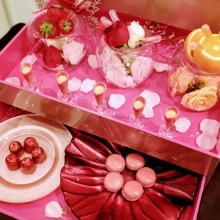 写真映えするかわいいデザート、こちらは下見の限定みたいです！
