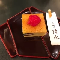 有栖川清水名物の芋羊羹