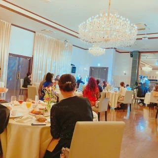 とても広々とした会場です。