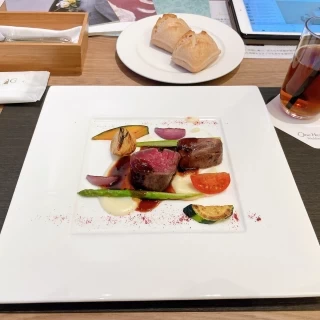 試食させていただいたお料理です。お肉も柔らかかったです。