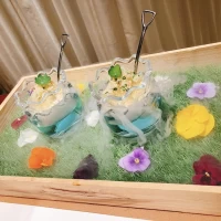 お口どり・料理演出（試食打ち合わせ時）