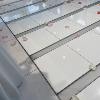 退場時にフラワーシャワーが叶います