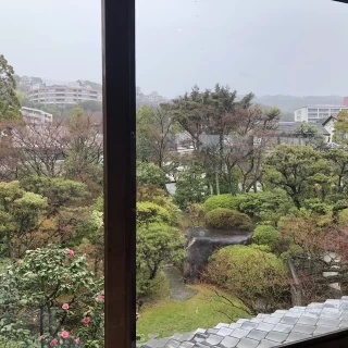 待合室から見える景色です。