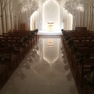 チャペルの雰囲気がすてきです
