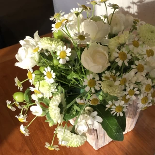 お花や装飾が結構あって素敵でした