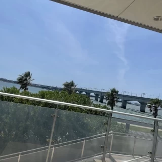 支度の部屋からも海が見える！
とってもテンションが上がりま