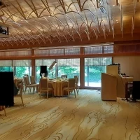 披露宴会場入り口側