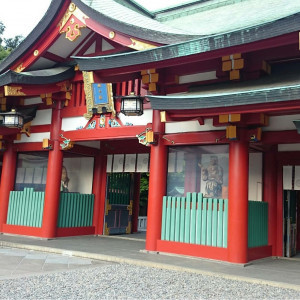 神社入口|621407さんの日枝あかさかの写真(1509221)