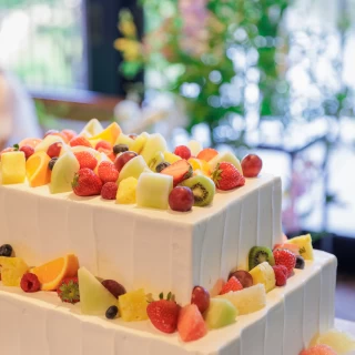 色とりどりでパッと明るいケーキでした☆