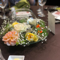 ゲストテーブル装花