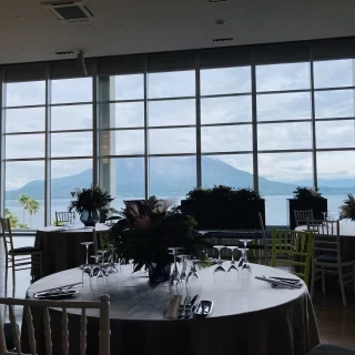 桜島と錦江湾が綺麗に見えます。